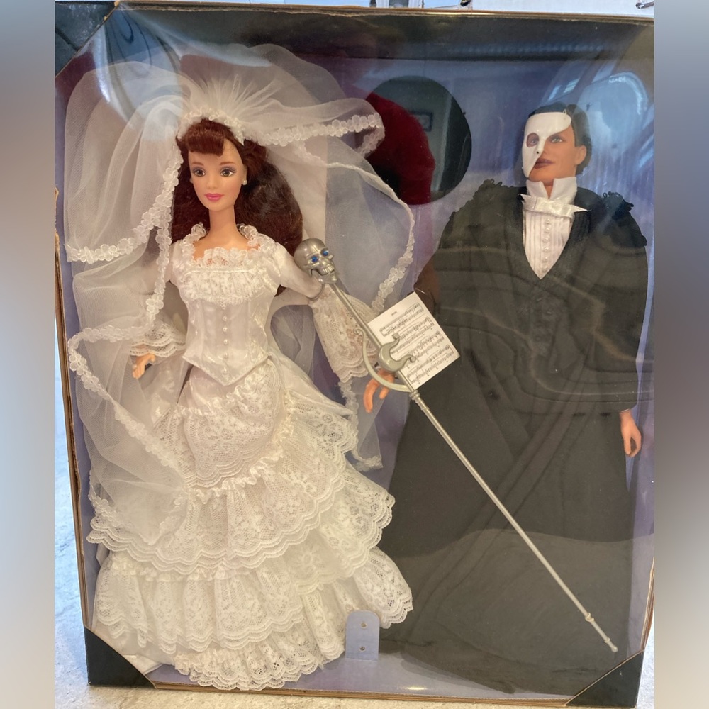 Phantom of the Opera Barbie & Ken. NWT. Original owner.